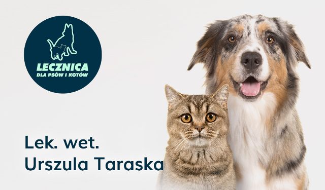 Lecznica dla psów i kotów, lek. wet. Urszula Taraska